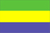 Gabon Bandiera