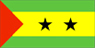 Sao Tomé Bandiera