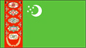 Turkmenistan Bandiera