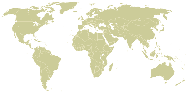Mappa delle regioni del mondo