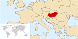 Mappa con il paese da riconoscere