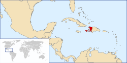 Mappa con il paese da riconoscere