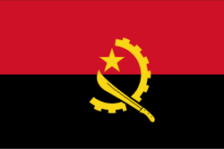Angola Bandiera
