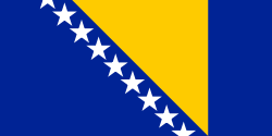 Bosnia Herzegovina Bandiera