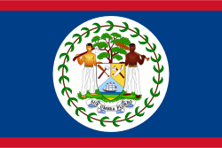 Belize Bandiera