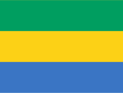 Gabon Bandiera