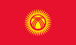 Kirghizistan Bandiera
