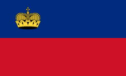 Liechtenstein Bandiera