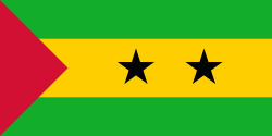 Sao Tomé Bandiera