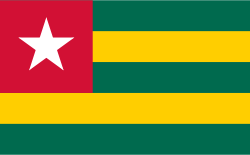 Togo Bandiera