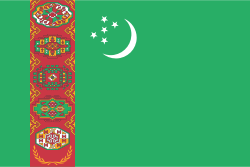 Turkmenistan Bandiera