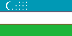 Uzbekistan Bandiera