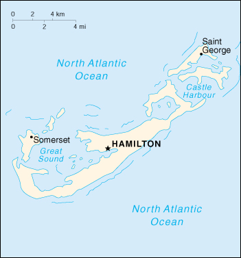 Bermuda Cartina Geografica