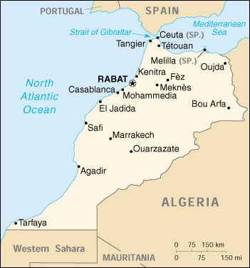 Mappa Marocco - cartina geografica e risorse utili - Viaggiatori.net