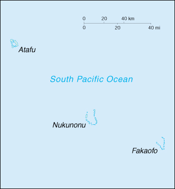 Tokelau Cartina Geografica