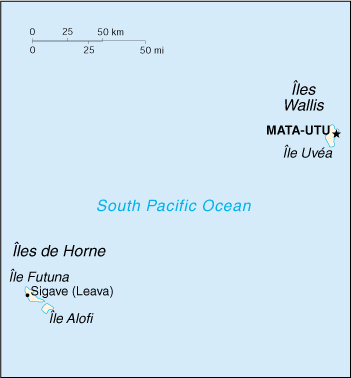 Wallis e Futuna Cartina Geografica
